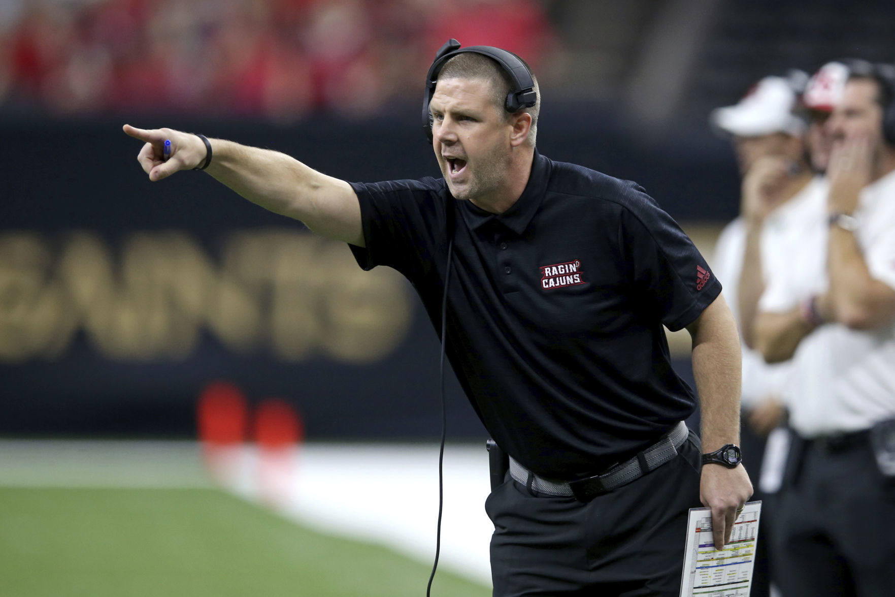 Louisiana (Lafayette) head coach Billy Napier